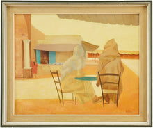 Load image into Gallery viewer, Ewald Dahlskog (1894-1950), &quot;Bleckslagaren&quot;. Signerad och daterad ED Kairouan(Tunisien) 1929-43, Olja på duk
