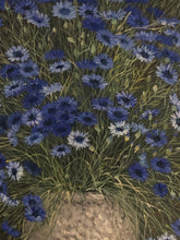 Load image into Gallery viewer, Olja på duk, Blomster, signerad och daterad 1918, Oidentifierad konstnär(Japan 1900-tal)
