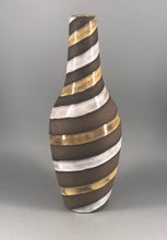 Load image into Gallery viewer, Keramikvaser 4st, 20-55cm, Upsala Ekeby, &quot;Spiral familjen&quot;, Ingrid Atterberg, 50-tal, retro
