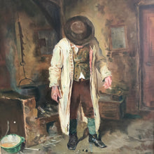 Load image into Gallery viewer, Oljemålning på duk, Sten Ekelund (1908-1988), &quot;Den sönderslagna pipan&quot;
