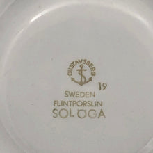 Load image into Gallery viewer, Te/Kaffekopp med Fat, Gustavsberg, &quot;SOLÖGA&quot;, Wilhelm Kåge (1889-1960), 8st i lager.
