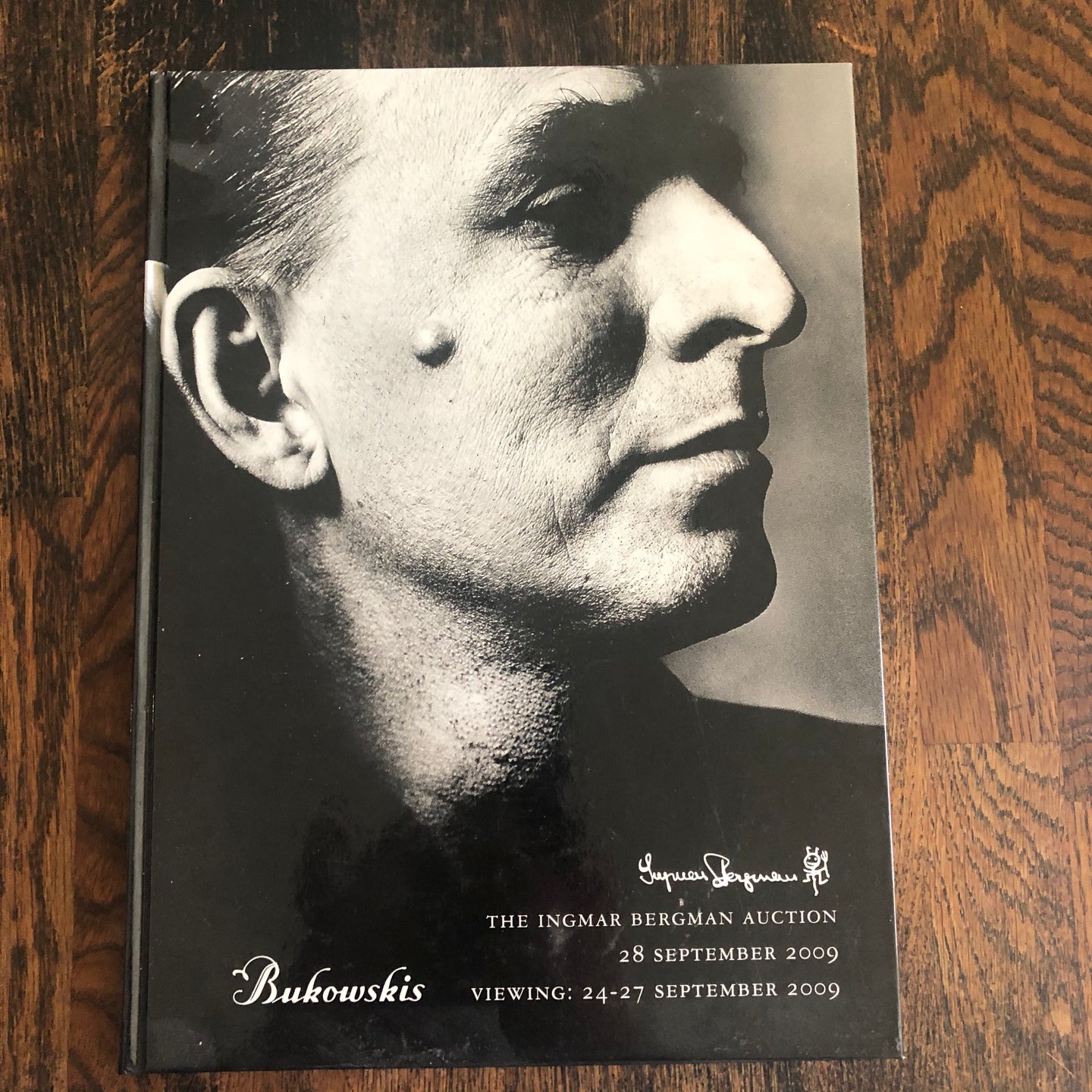 Auktionskatalog Bukowskis, Ingmar Bergman